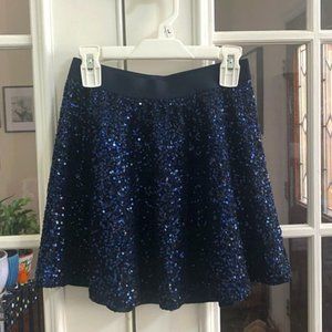 Gap Girls sequin blue skirt  Size M(8)